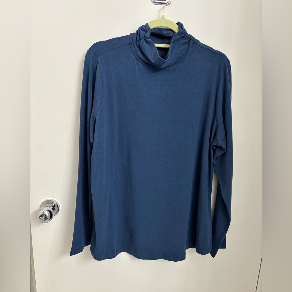 Belle by Kim Gravel turtleneck/mock neck pullover